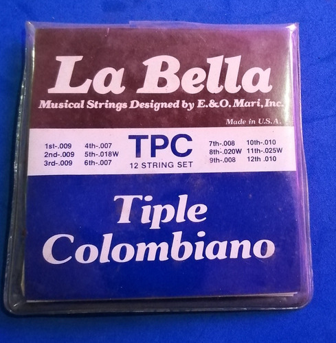 Set De Cuerdas (triple Colombiano) Usa