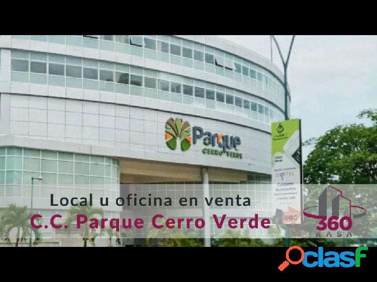 Venta Oficina en CC Parque Cerro Verde