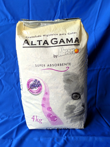 Arena Para Gatos Altagama Perfumada 4kg Higiene Mascota