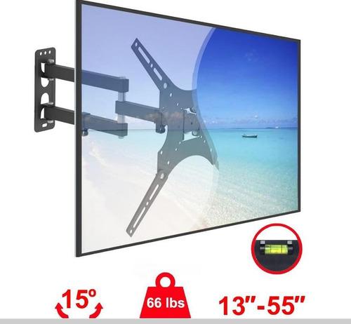 Base Televisor Tv Movil Led Lcd 13 A 55 Vesa Max 30kg Rt150