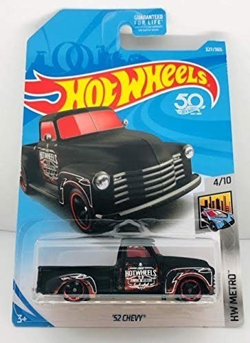 Carro Chevy Modelo 52 Color Negro Hot Wheels  Oferta