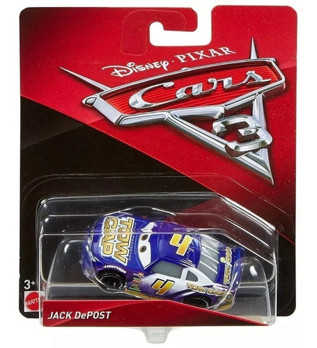 Carro Jack Depost Cars 3 Rayo Mattel Metálico Envio Ya
