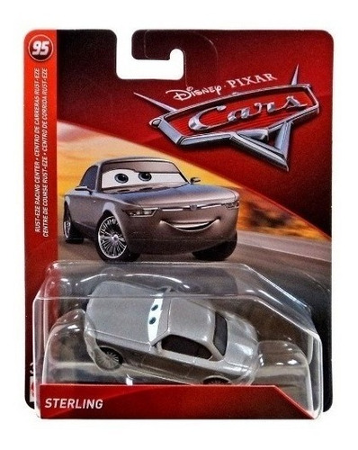 Carro Sterling Rayo Maqueen Cars 3 Mattel Metálico Envío