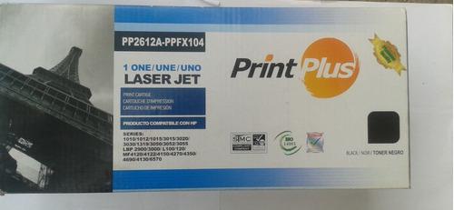 Cartucho Toner Compatible Print Plus Pp2612a-ppex104 Negro