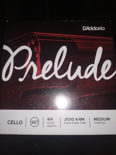 Cuerda Para Cello Prelude