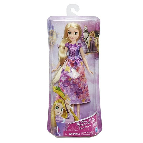 Disney Princess Rapunzel Royal Muneca Con Vestido Brillante