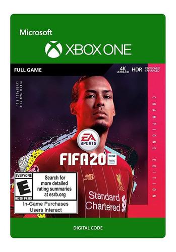 Fifa 20 Xbox One (digital Codes)