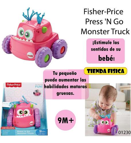 Fisher-price Press 'n Go Monster Truck / Carrito Bebes