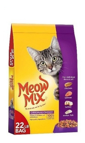 Gatarina Importada Meow Mix (22libras)