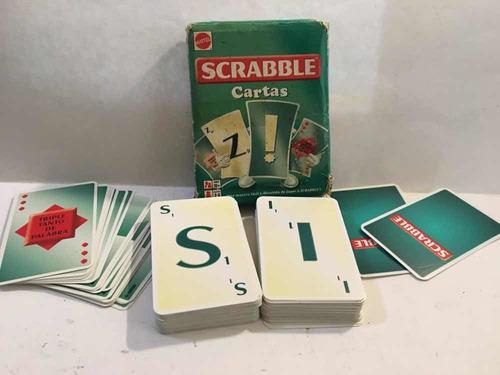 Juego De Mesa Scrabble Cartas Original Mattel Año 1999