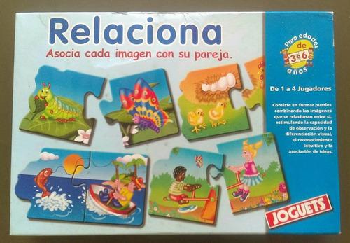 Juego Didáctico Relaciona