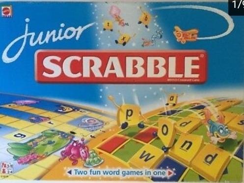 Juego Scrabble Junior Level 1 Y 2