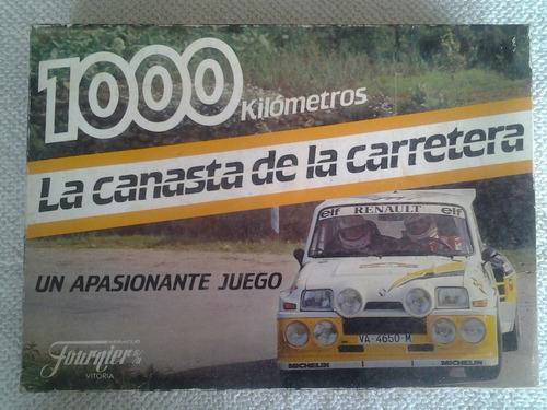 La Canasta De La Carretera 1000 Kilómetros Juego De Cartas