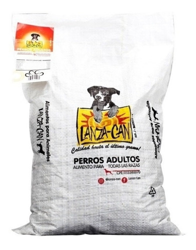 Lanza Can Perrarina Gatarina Sacos 5kg 18 Kg