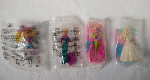 Lote Juguetes Barbie Cajita Feliz Decada 90 Nuevos