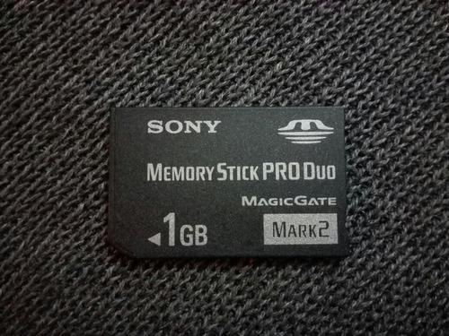 Memory Stick Pro Duo Sony De 1 Gb