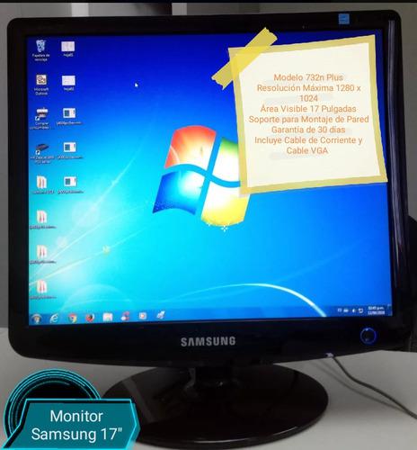 Monitor Samsung 732n 17 Pulgadas Lcd Garantía