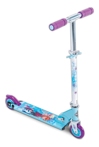 Monopatin Scooter Disney Frozen Plegable +5 Años Original
