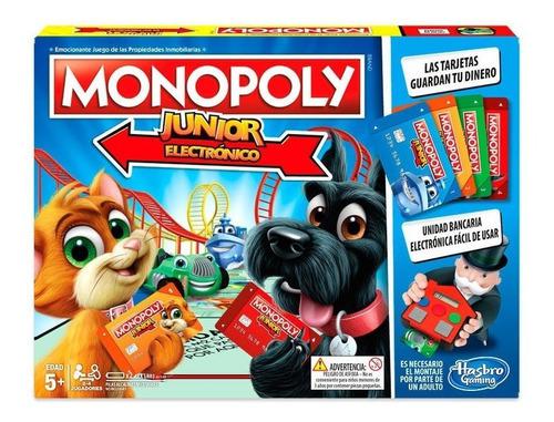 Monopolio Juego De Mesa Niños Divertido Hasbro