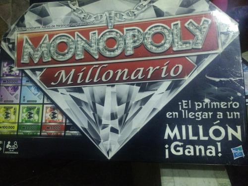 Monopoly Edición Millonario. Original Hasbro