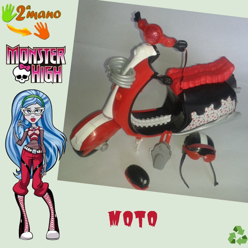 Moto Monster High Ghoulia Yelps