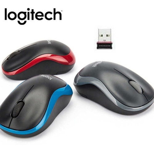 Mouse Óptico Inalámbrico Logitech M186