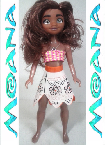 Muñeca Moana Barbie Princesa Juguete Niña Bebe