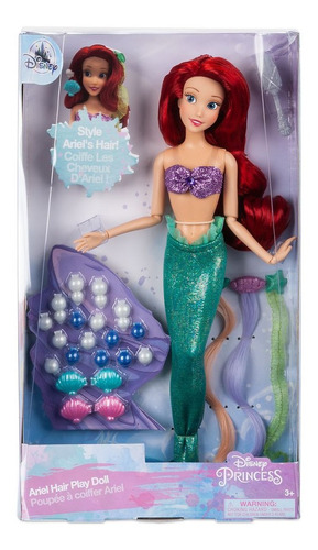 Muñeca Princesa Ariel Sirenita Disney Store