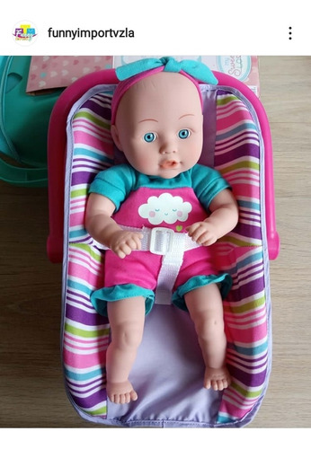 Muñecas Bebé Con Porta Bebe