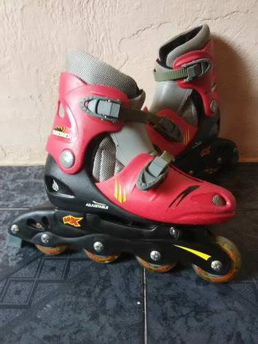 Patines Lineales Usados Números Treinta Y Cinco Ajustables