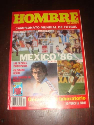 Revista Coleccionable Hombre Especial Mundial Mexico 86