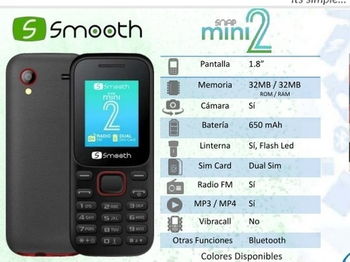 Teléfono Celular Basico Económico Liberado Dual Sim