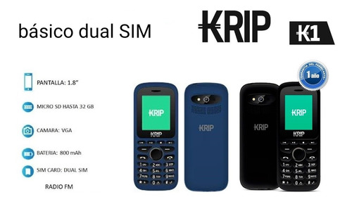 Teléfono Celular Krip K1