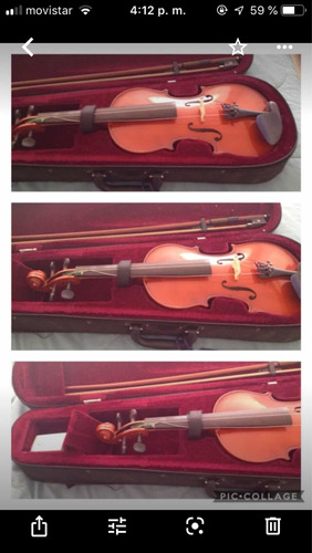 Violin En Su Estuche...usado.