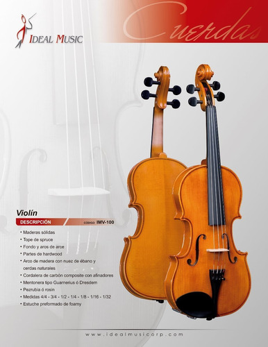 Violin, Ideal Music 