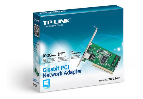 Adaptador De Red Gigabit Pci Tg- Tp-link