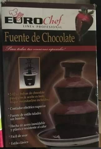 Bella Fuente De Chocolate Euro Chef 3 Niveles 8.952.000