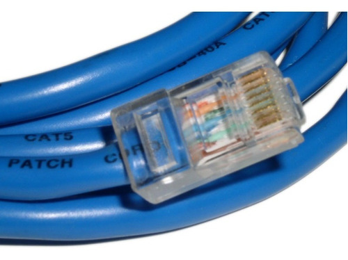 Cable De Internet Cat5e Cualquier Medida C/conectores Rj45