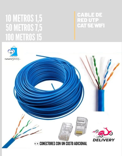 Cable De Red Internet Cat 5e Mr Tronic