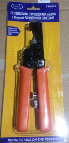 Crimpeadora Para Cable Coaxial Rg-59-rg-6 Dgk