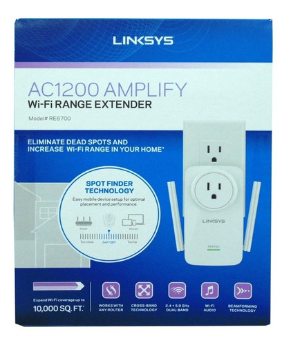 Extensor De Señal Linksys Ac  Re Nuevo Sellado