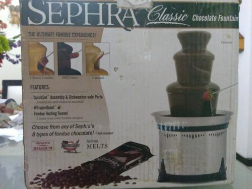 Fuente Fondue Chocolate Sephra Classic (1 Solo Uso)