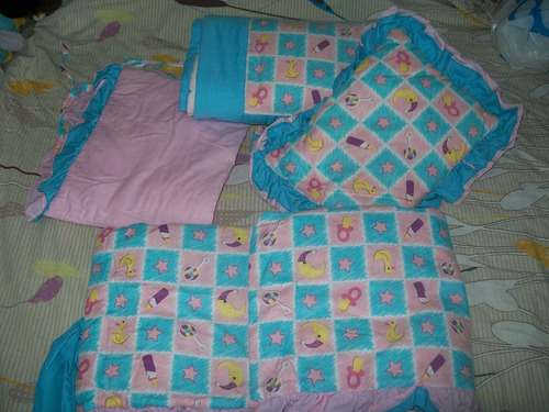 Juego De Protectores Para Cuna Edredon Y Almohada