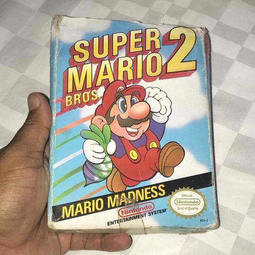 Juego Nintendo Americano Nes Coleccion Super Mario Bros 2