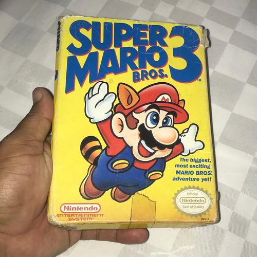 Juegos Nintendo Americano Nes Super Mario Bros 3 Caja Retro