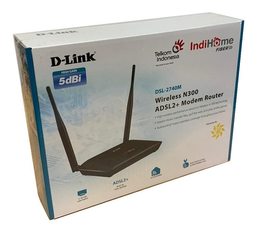 Modem Router Adsl2+ Dlink N300 Dsl-m