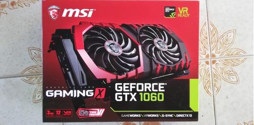 Msi Geforce Gtx 1060 Gaming X 3g Gb Gddr5 Gpu