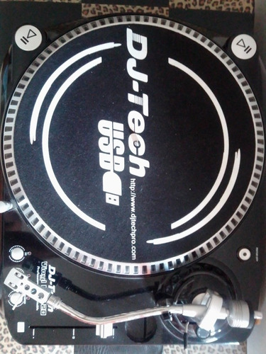 Plato Dj-tech Usb Vinilos