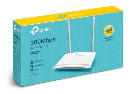 Router Inalámbrico Tl-wr820n 300mbps 2ant Ofertazo!