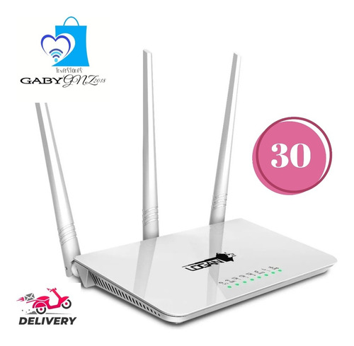 Router Inalámbrico Wifi Logan 3 Antenas 300mbps